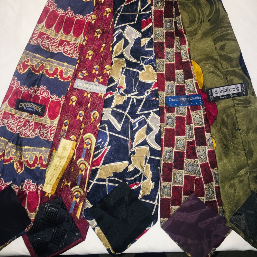 Lot of men’s designer ties + 1 free one random
